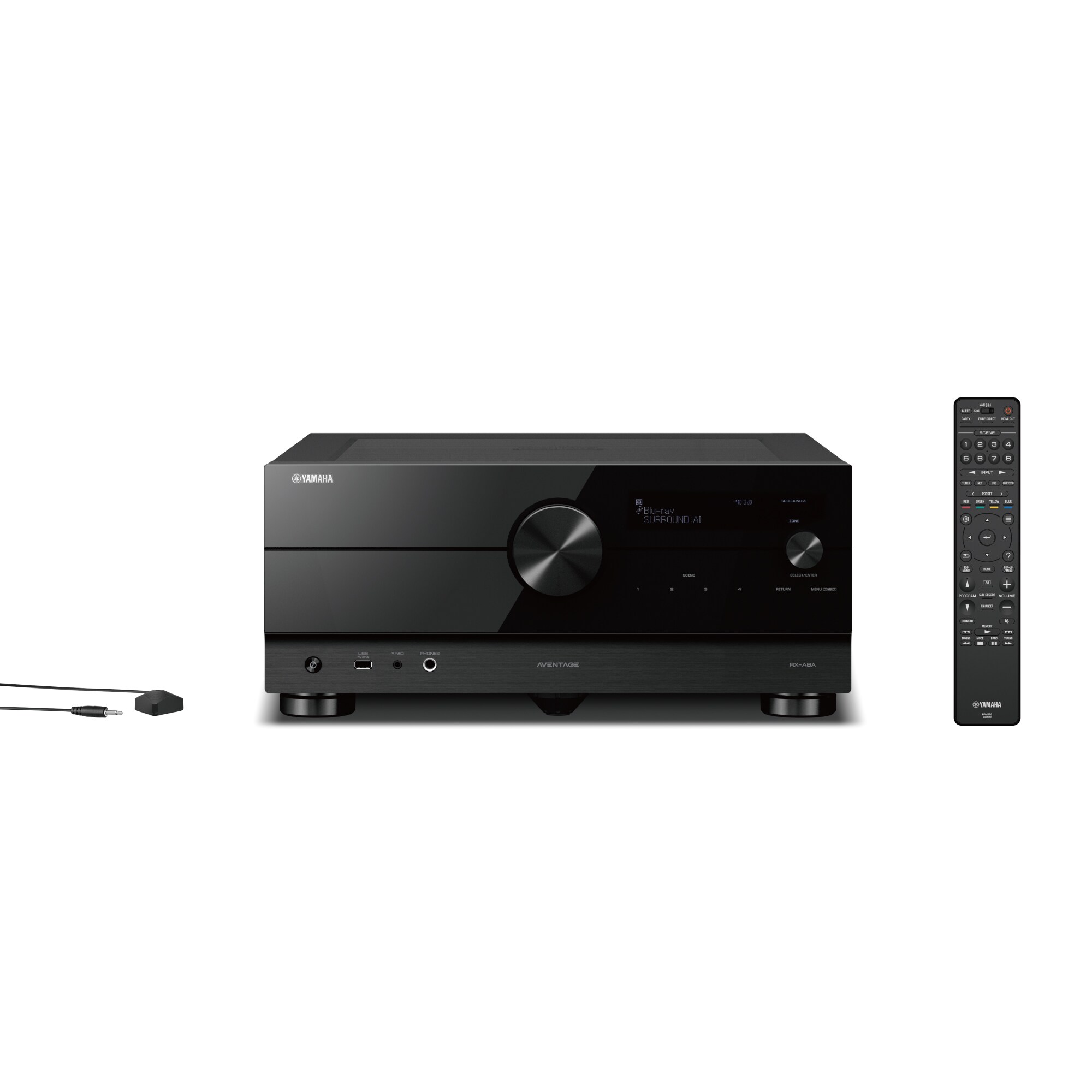 Yamaha RX-A8A 11.2 150W 8K házimozi erősítő, fekete - Image 3