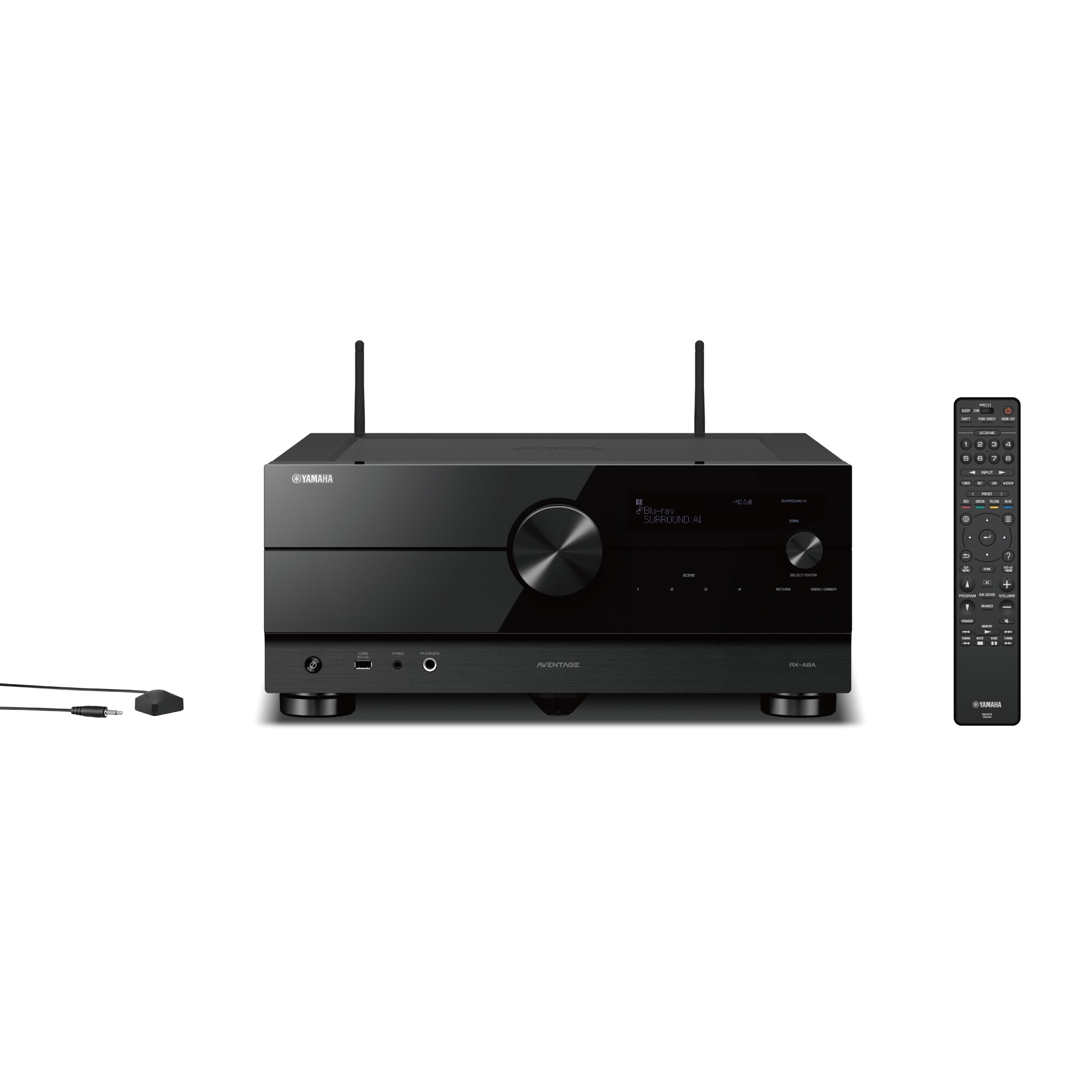 Yamaha RX-A8A 11.2 150W 8K házimozi erősítő, fekete - Image 5